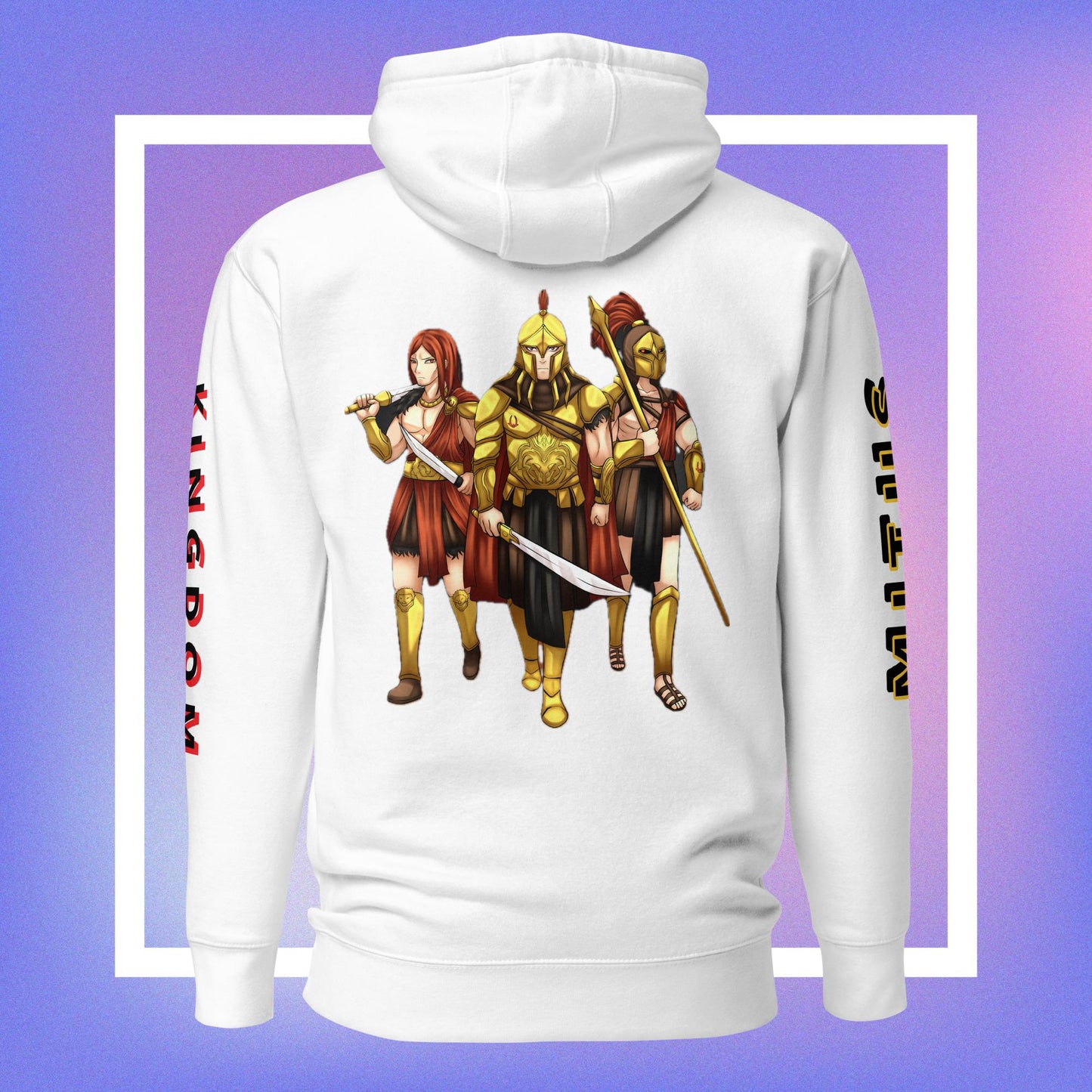 Gladiators: White Hoodie