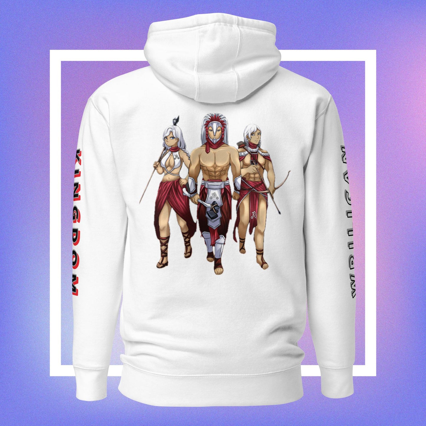 Theoterranian Natives: White Hoodie