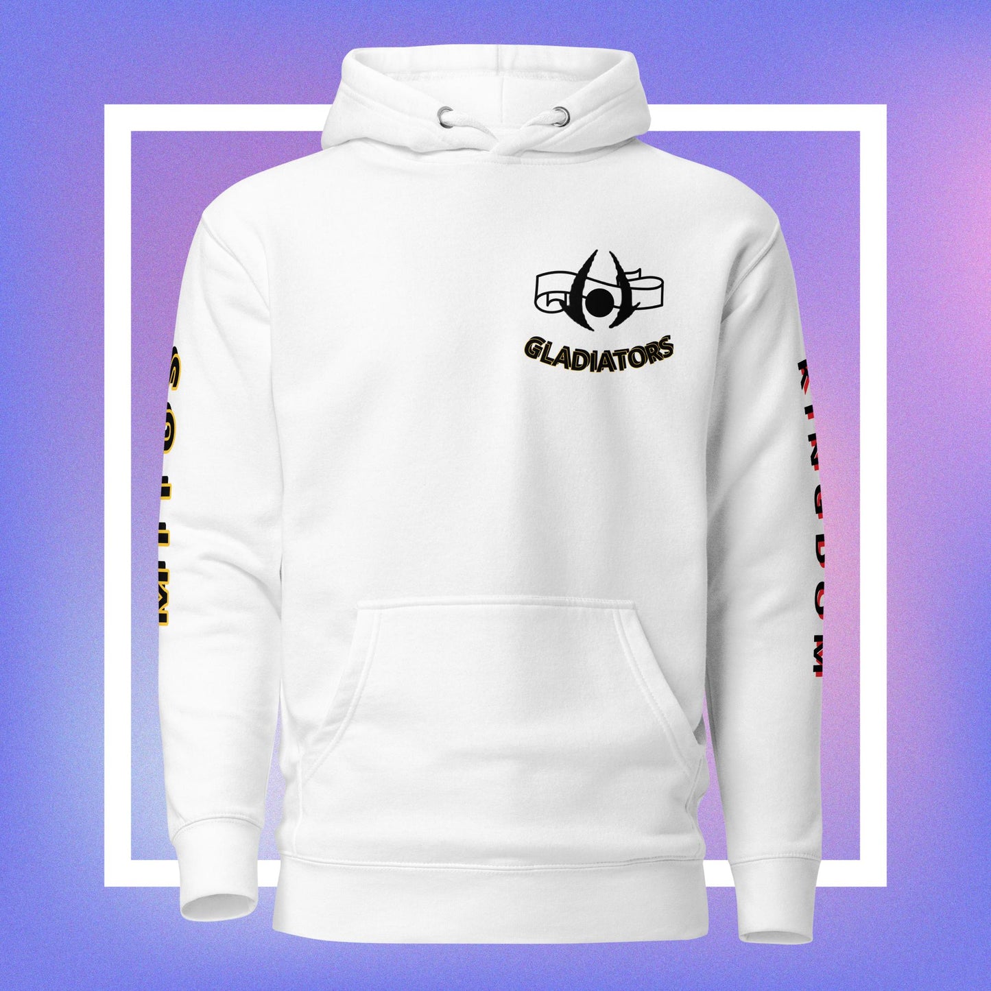 Gladiators: White Hoodie