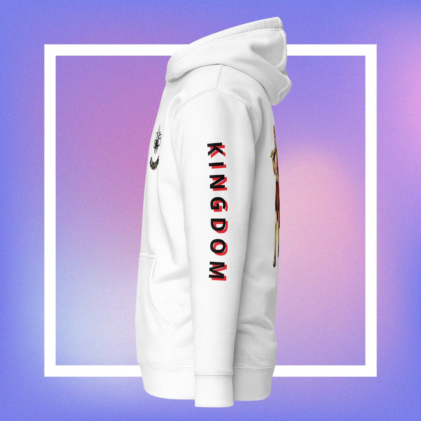 Gladiators: White Hoodie