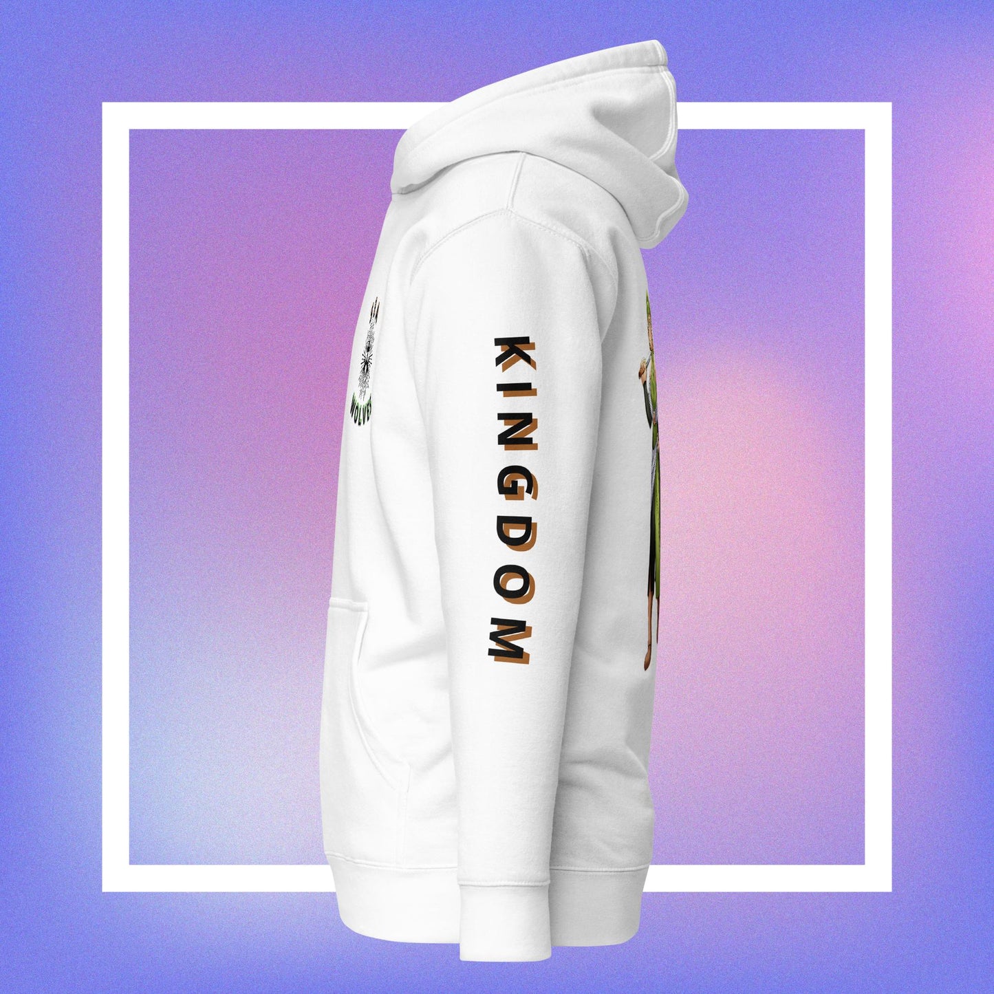 Sea Wolves: White Hoodie