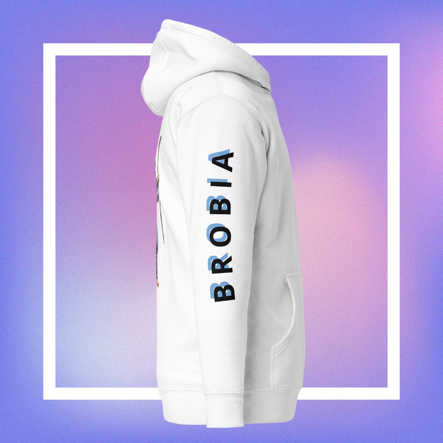 Brobians: White Hoodie