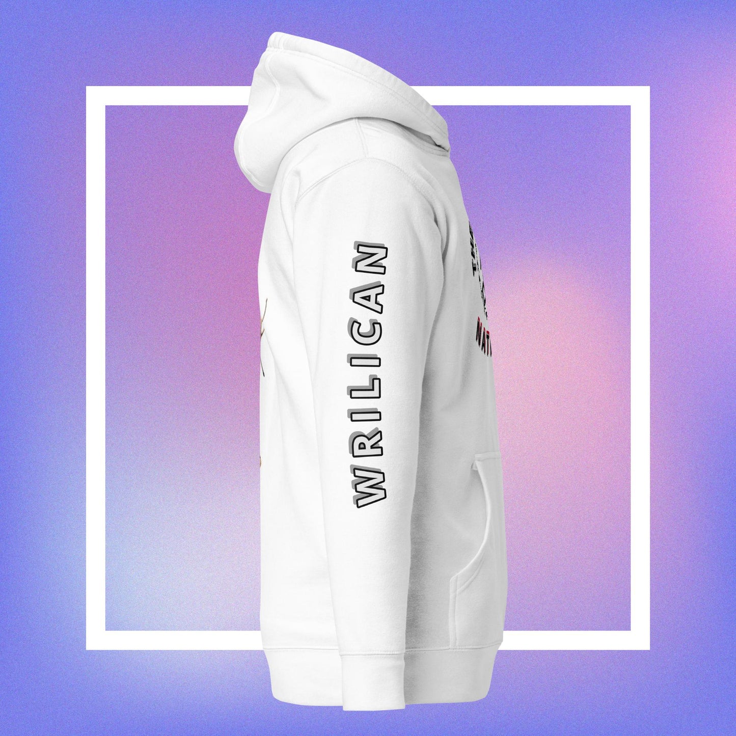 Theoterranian Natives: White Hoodie